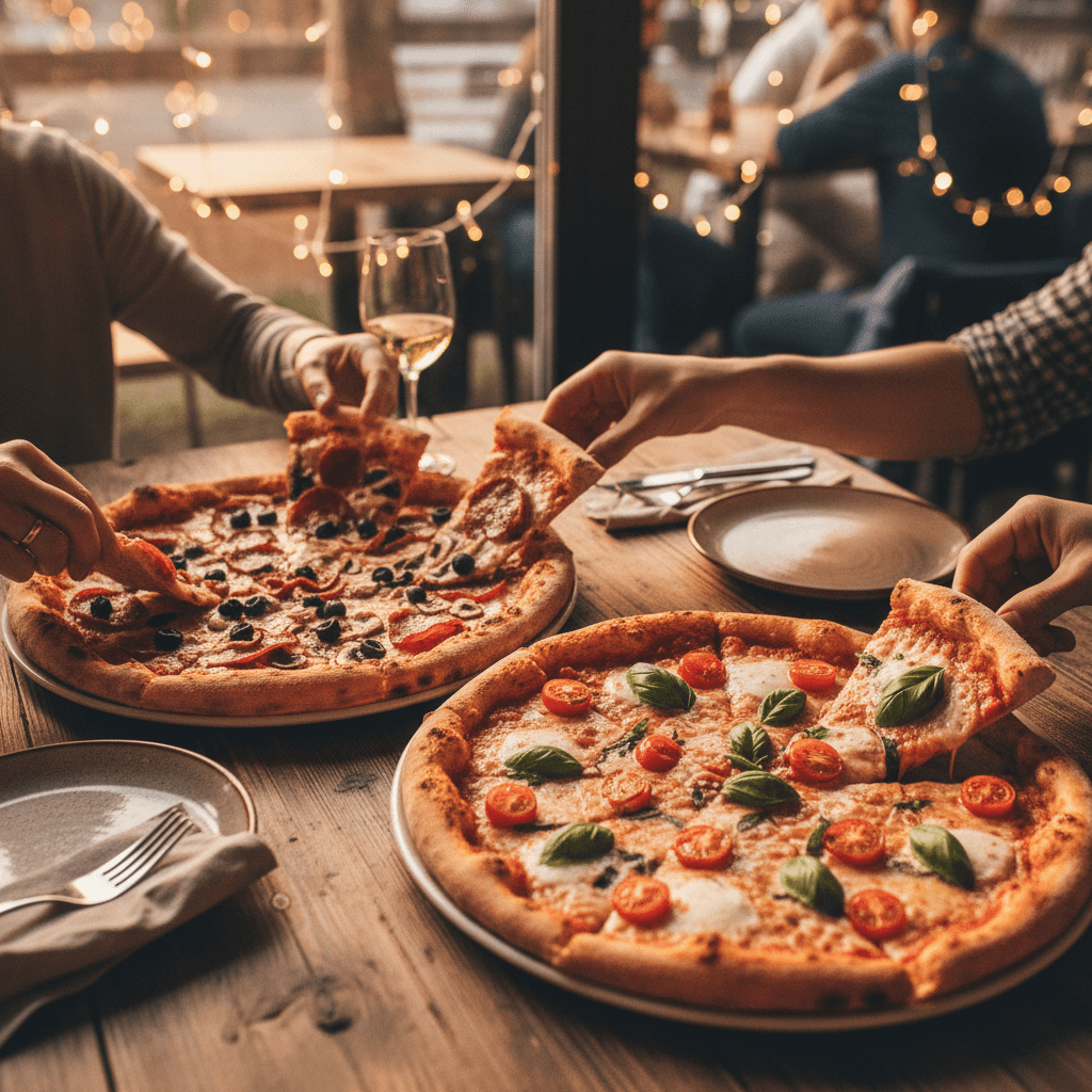 Oferta de 2 pizzas a precio especial